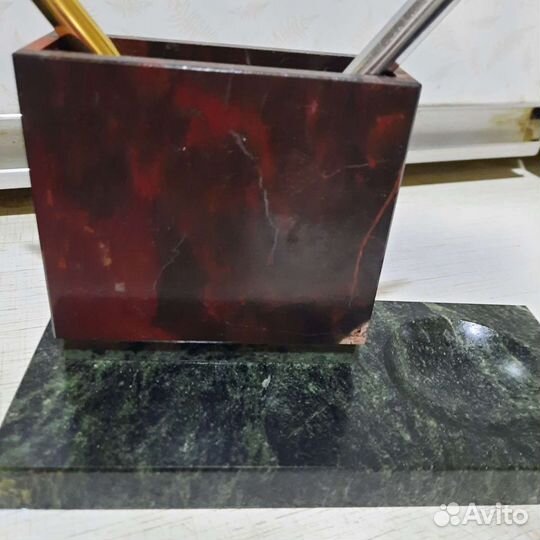 Настольный старинный письменный прибор