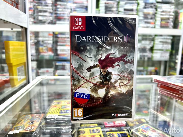 Darksiders 3 Nintendo Switch Новый