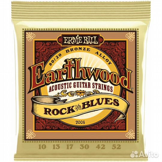 Струны для акустической гитары Ernie Ball 2008