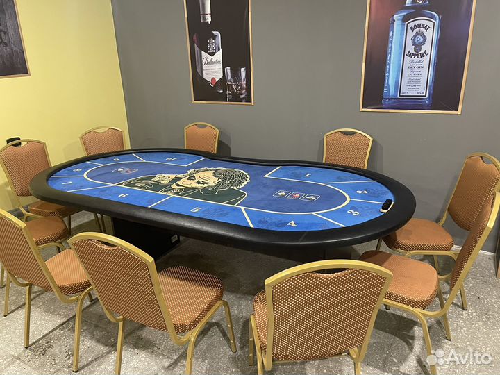 Уникальный игровой стол (стол для покера)