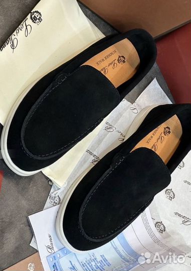 Лоферы Loro Piana легкие