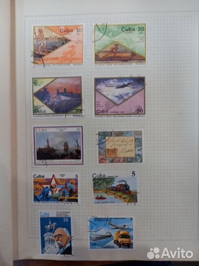 Почтовые марки, СССР, марки иностранных государств