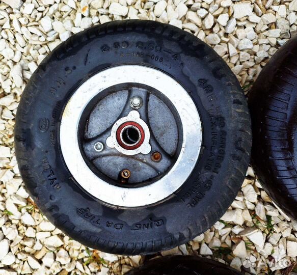 Шина с диском 2.50/2.80-4 электро самокат zappy