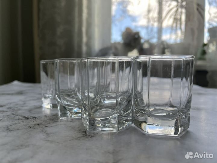 Рюмки стопки стеклянные