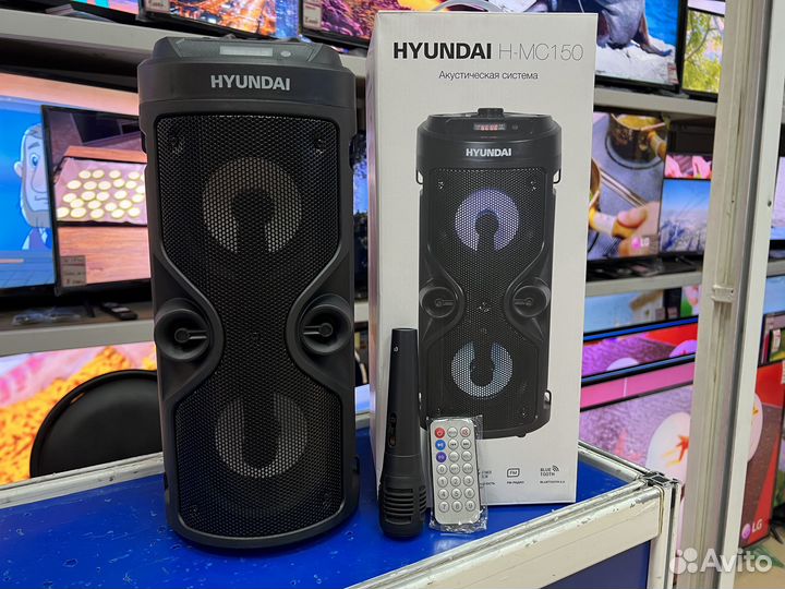 Музыкальный центр hyundai H-MC150 с караоке