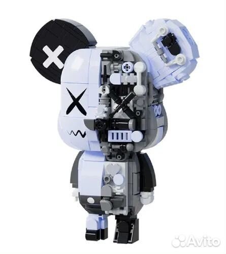 Конструктор jaki Bearbrick: Gamma grey