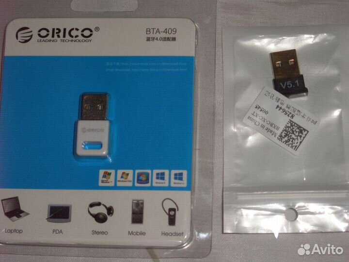 USB Bluetooth 5.0 адаптер новый и 4.0 новый