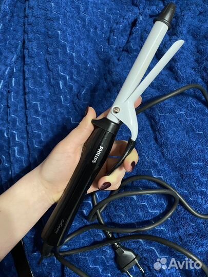 Щипцы для завивки волос philips