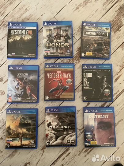 Игры на дисках для ps4 и ps5 на русском, обновлено