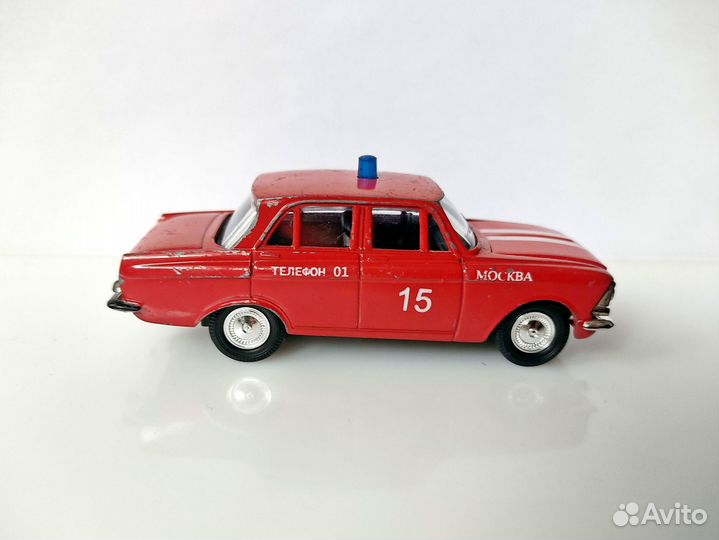 Москвич 408 Саратов пожарная охрана модель