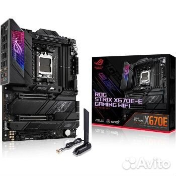 Asus ROG strix X670E-E gaming wifi, Socket AM5 нов