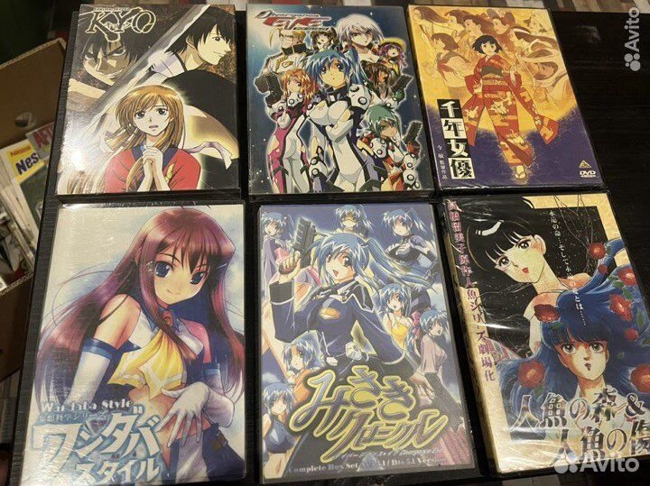 Аниме из Японии диски оригинал