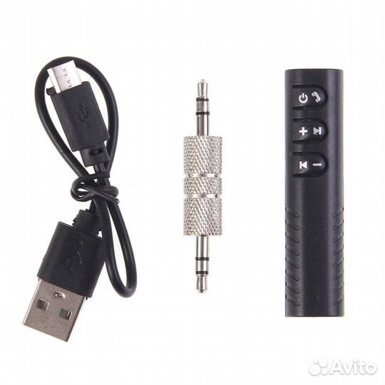 Bluetooth аудио-ресивер (AUX) BT-450, чёрный