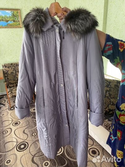 Пуховик зимний женский