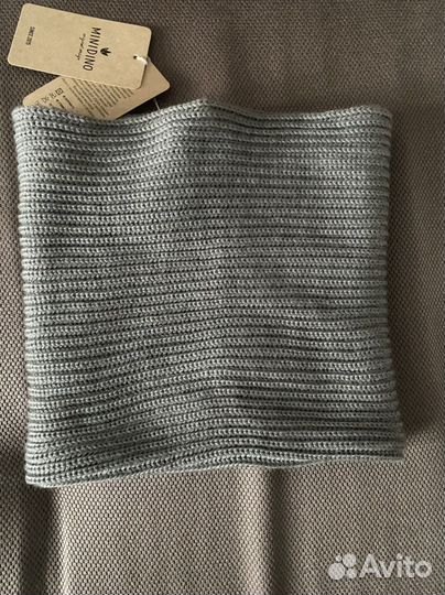 Снуд полушерсть новый Минидино