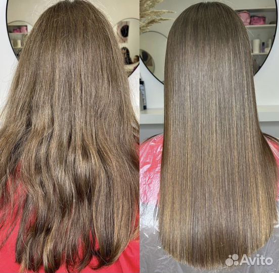Кератиновое выпрямление волос модель