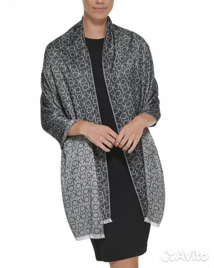 Новый Оригинальный Шарф Палантин Calvin Klein