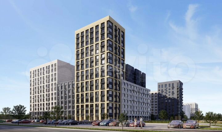 2-к. квартира, 48,6 м², 16/16 эт.