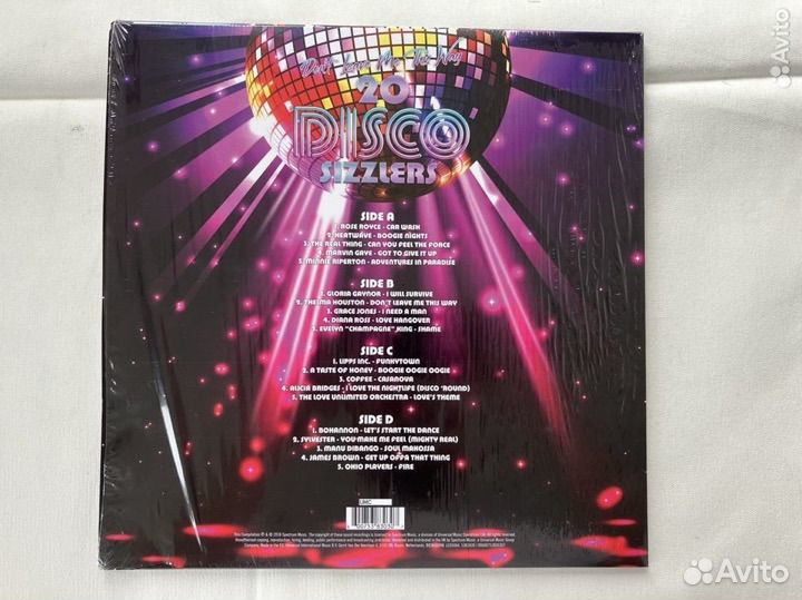 Виниловые пластинки disco 70 сборники 3шт