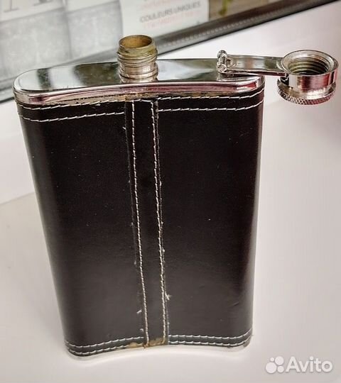 Фляжка подарочная из нержавейки