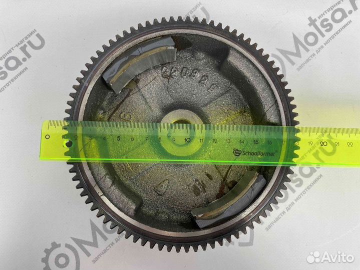 Маховик 168FD,168F-2D (под катушку освещения на 3А