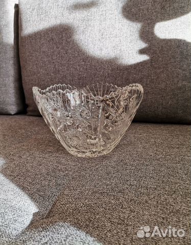 Ваза хрустальная для фруктов