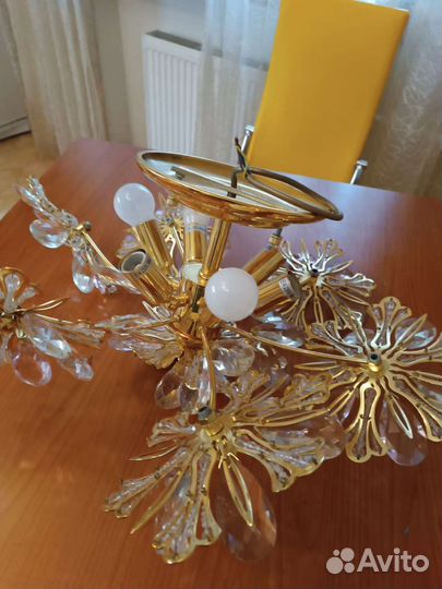 Люстра потолочная бу