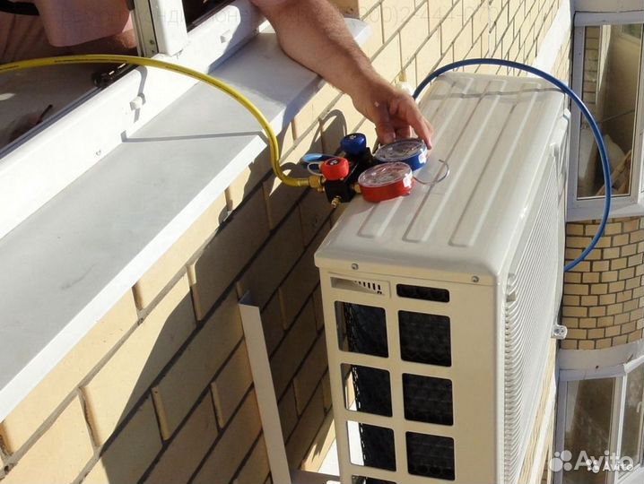 Чистка, заправка и ремонт сплит-систем