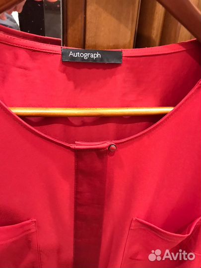 Блузка шелк р.46