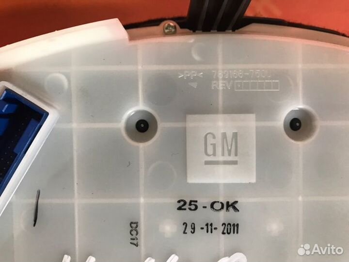 Щиток панель приборов Opel Astra J хэтчбек A16XER