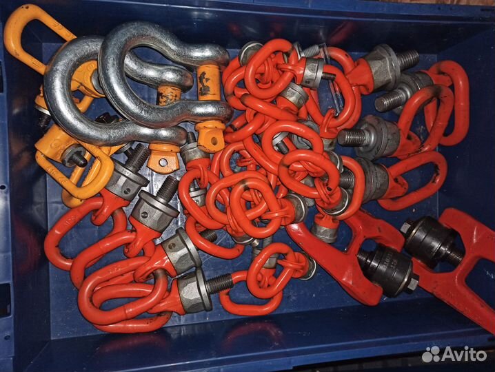 Рым-болты поворотн / Грузовые петли г/п 0.3т - 20т