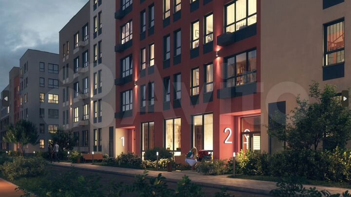 1-к. квартира, 41,7 м², 5/5 эт.