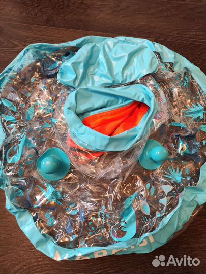 Круг надувной с поддержкой decathlon