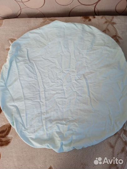 Простынь на круглую кроватку