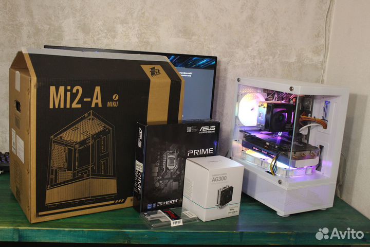 Игровой пк I3 10105F Gtx 1070 8gb SSD DDR4 16GB