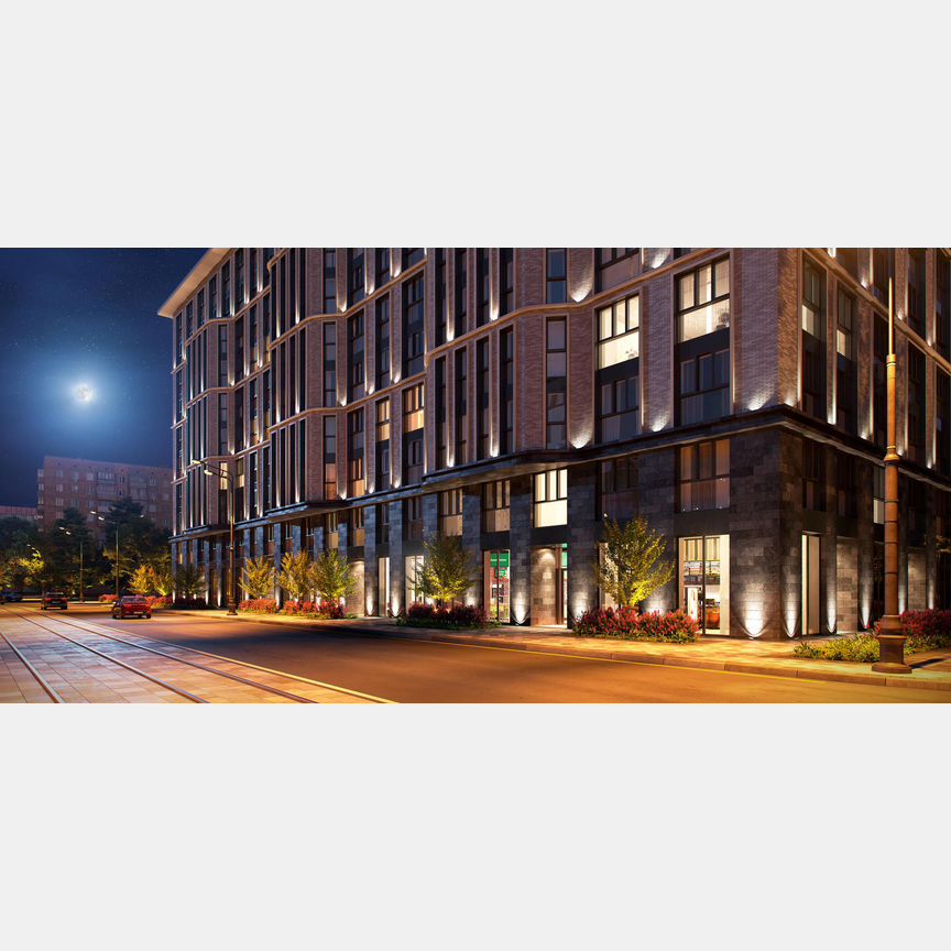 1-к. апартаменты, 49,6 м², 4/10 эт.