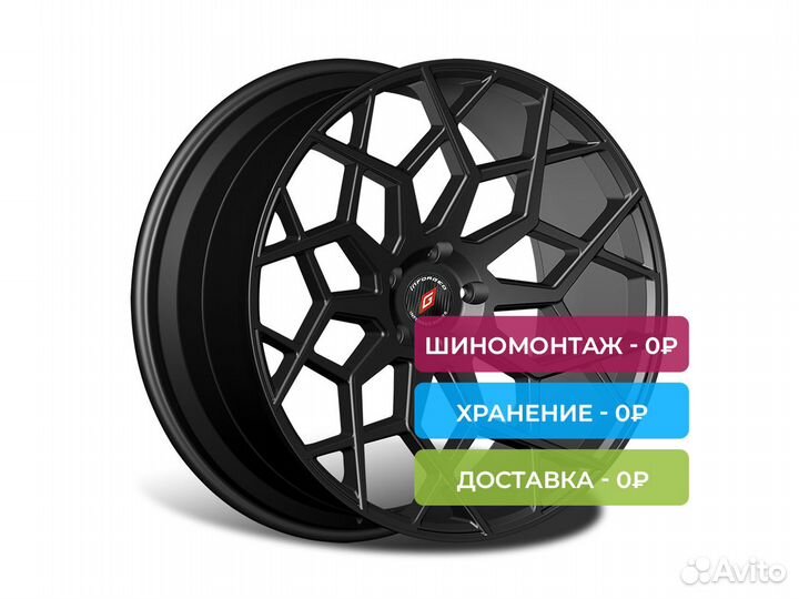 R22 5x112 10,5J ET43 D66,6 Inforged IFG42 Black