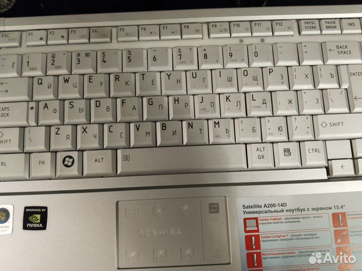 Ноутбук Toshiba Satelite A200 14D