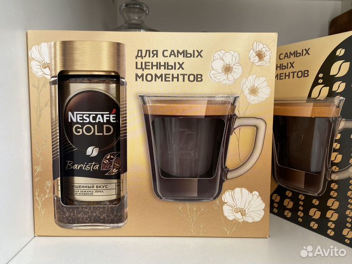 Набор подарочный кофе растворимый + кружка