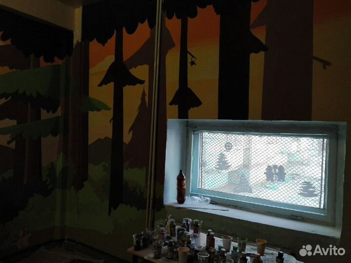 Художественная роспись стен