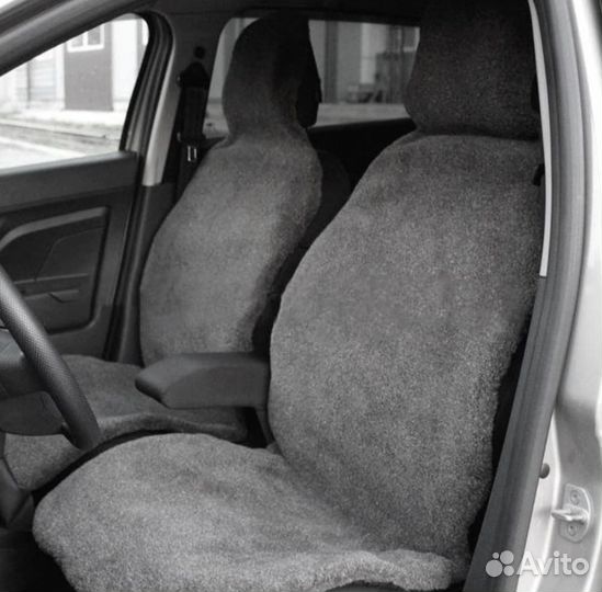 Меховые накидки на сиденья