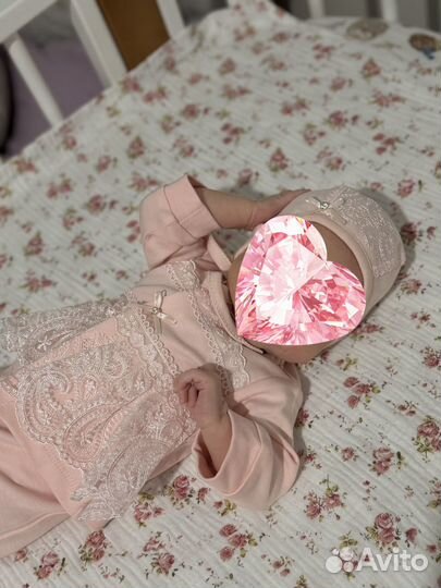 Костюм на выписку для девочки