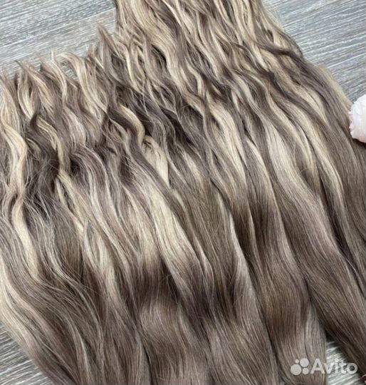 Волосы для наращивания шатуш
