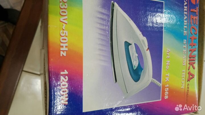 Утюг почти новый