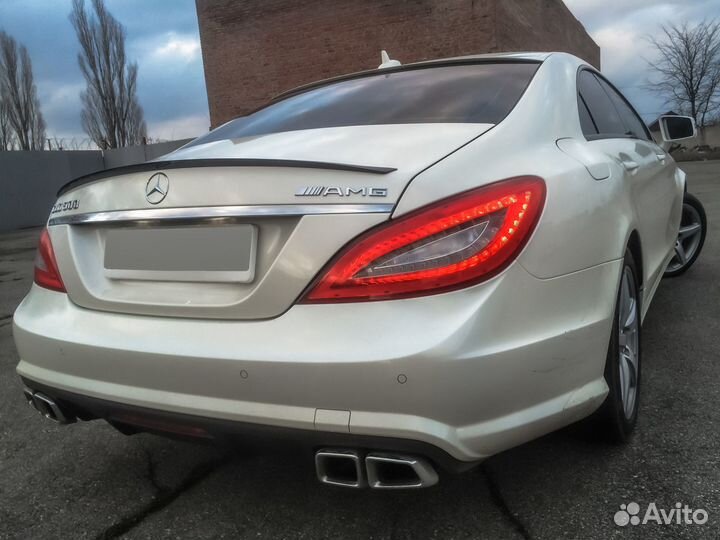 Спойлер Mercedes CLS (W218) 2010-2015 на стекло