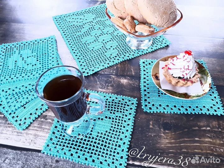 Салфетки ажурные