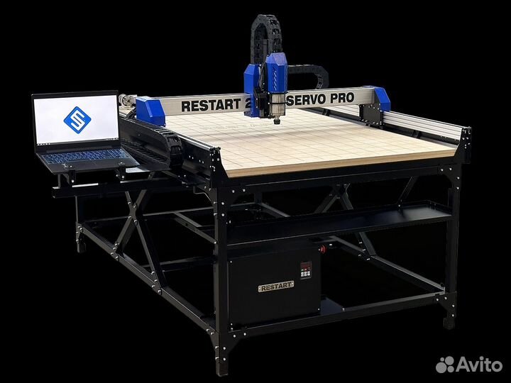 Фрезерный станок с чпу Restart 2010 servo PRO