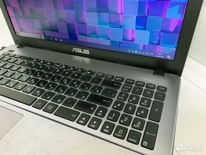 Процессор i3 2 видеокарты Ноутбук Игровой Asus