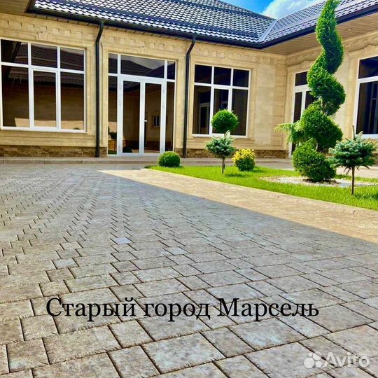 Тротуарная плитка и бордюры
