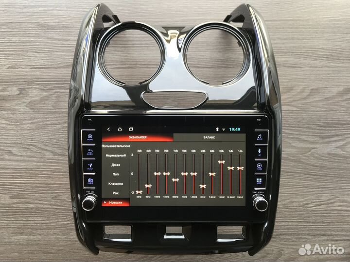 Магнитола LADA Largus + физические кнопки